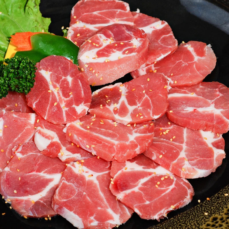 台灣豬豬梅花肉片-盤裝