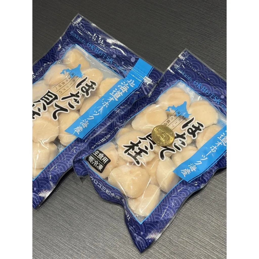【賣肉男子】日本生食級干貝／200g／北海道／生食級干貝／台南賣肉男子