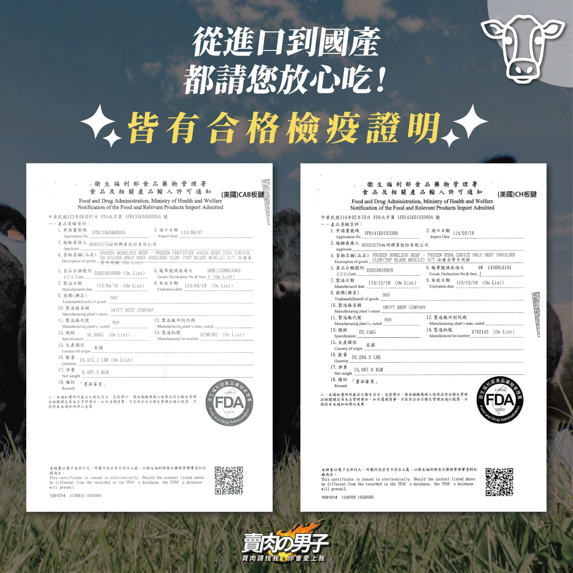 【賣肉男子】美國板腱肉片／原肉進口／美國安格斯／火鍋／999$超商免運／台南賣肉男子
