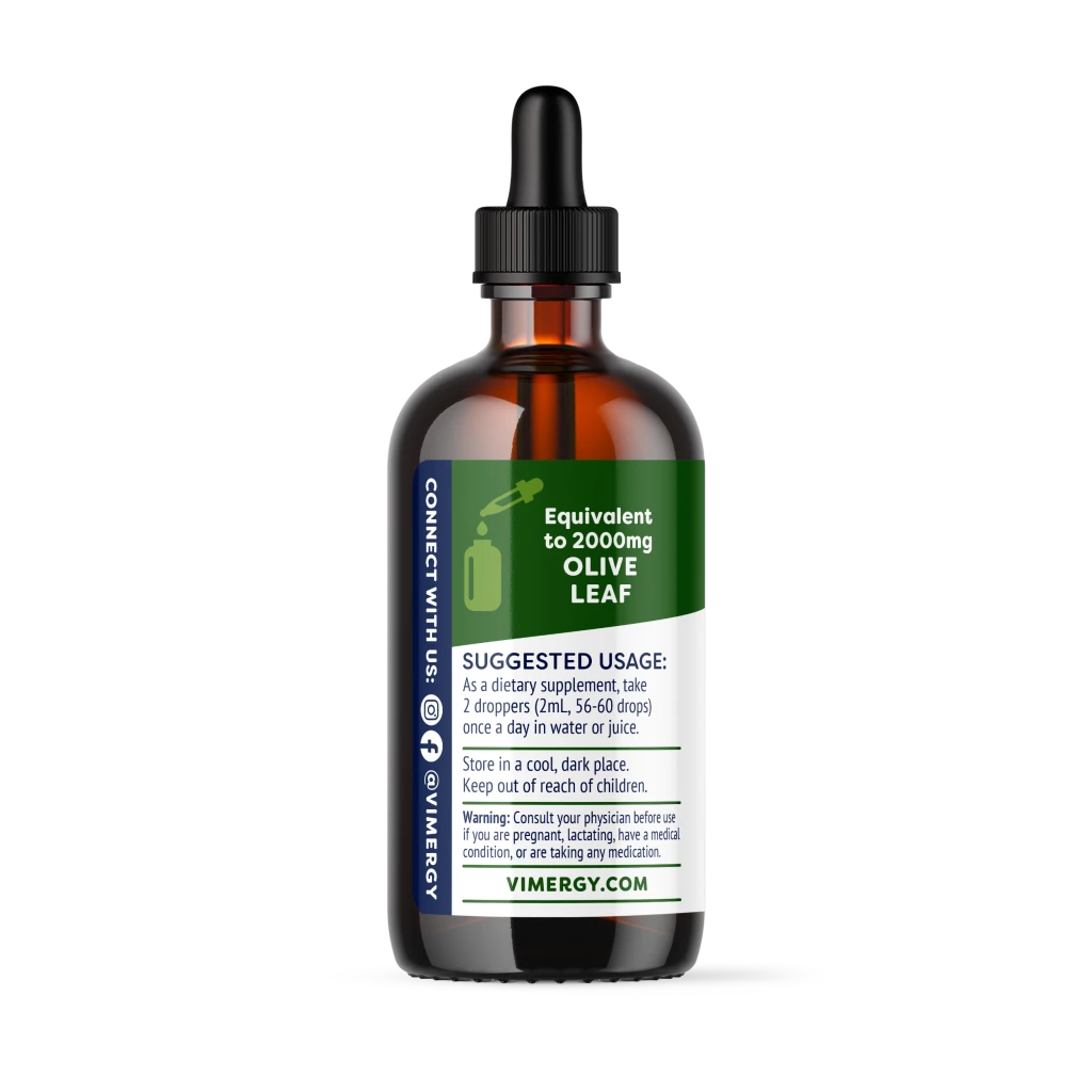 Vimergy Olive Leaf 橄欖葉酊劑（115ml）