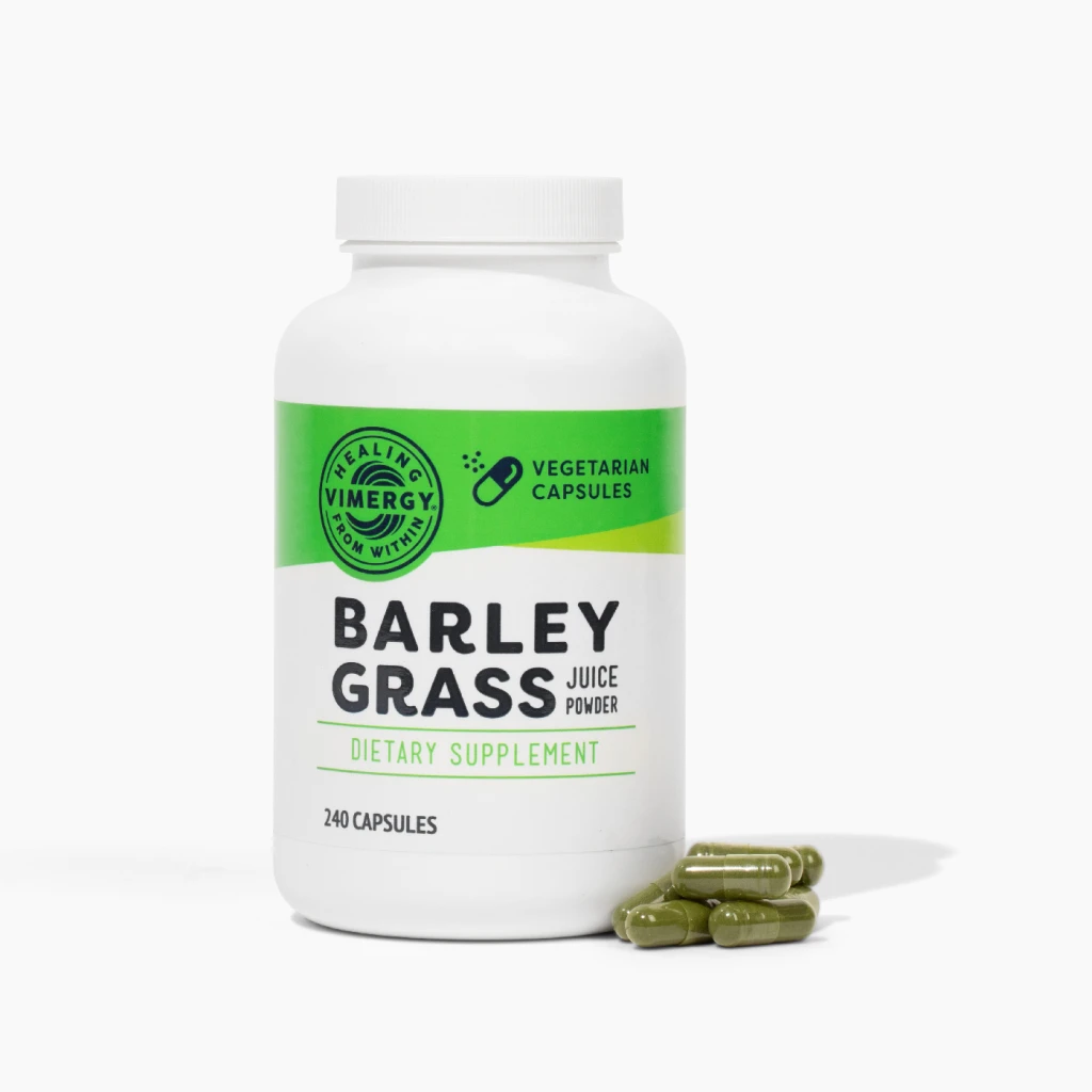 Vimergy Barley Grass Juice Caps 大麥苗汁粉膠囊（240顆）