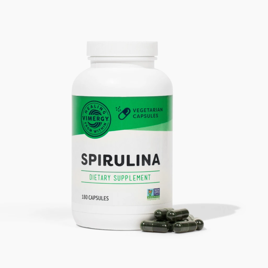 Vimergy Spirulina Caps 螺旋藻膠囊（180顆）