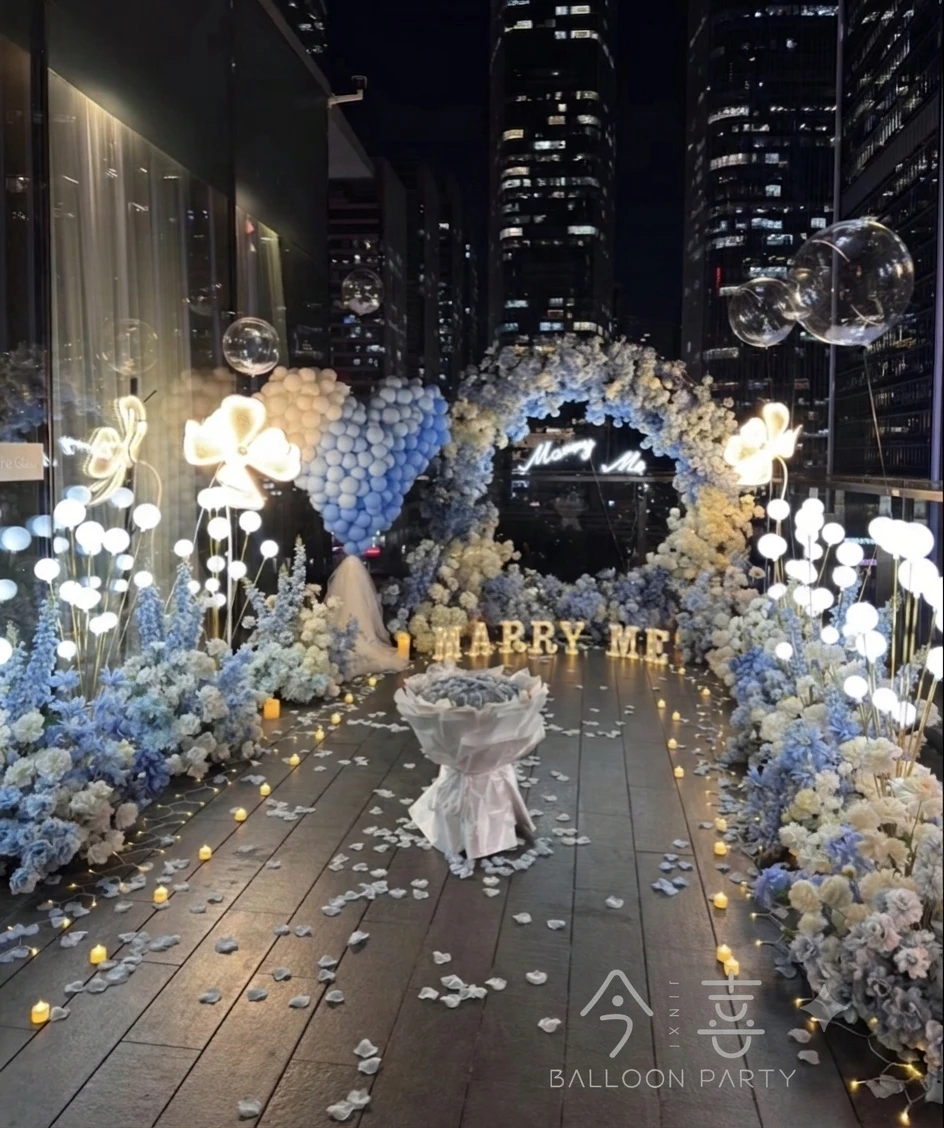 求婚（室外
