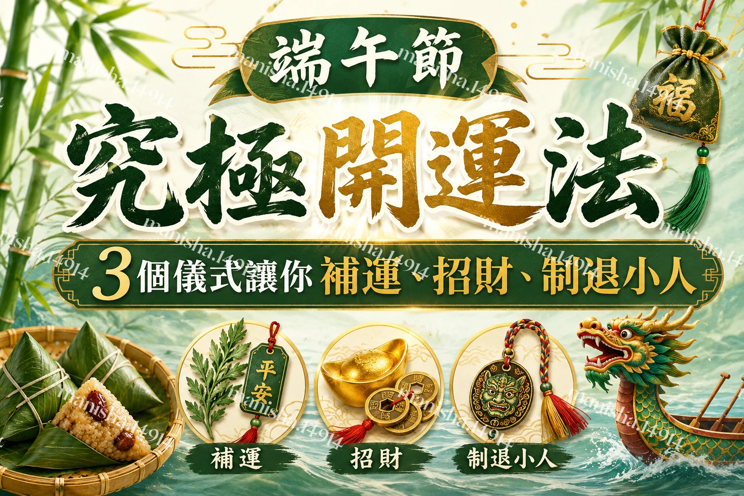 端午節究極開運法