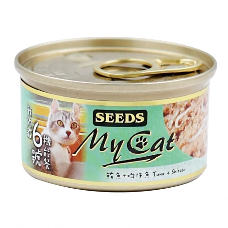 SEEDS MyCat 機能機能貓罐系列｜鮪魚機能副食罐｜全齡貓適用
