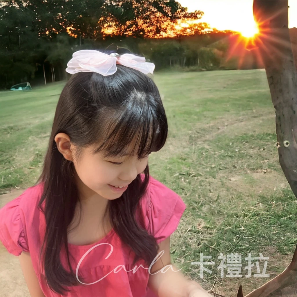 公主風氣質珍珠帶鑽網紗蝴蝶結彈簧夾