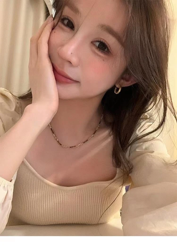 美拉德復古風串珠項鏈