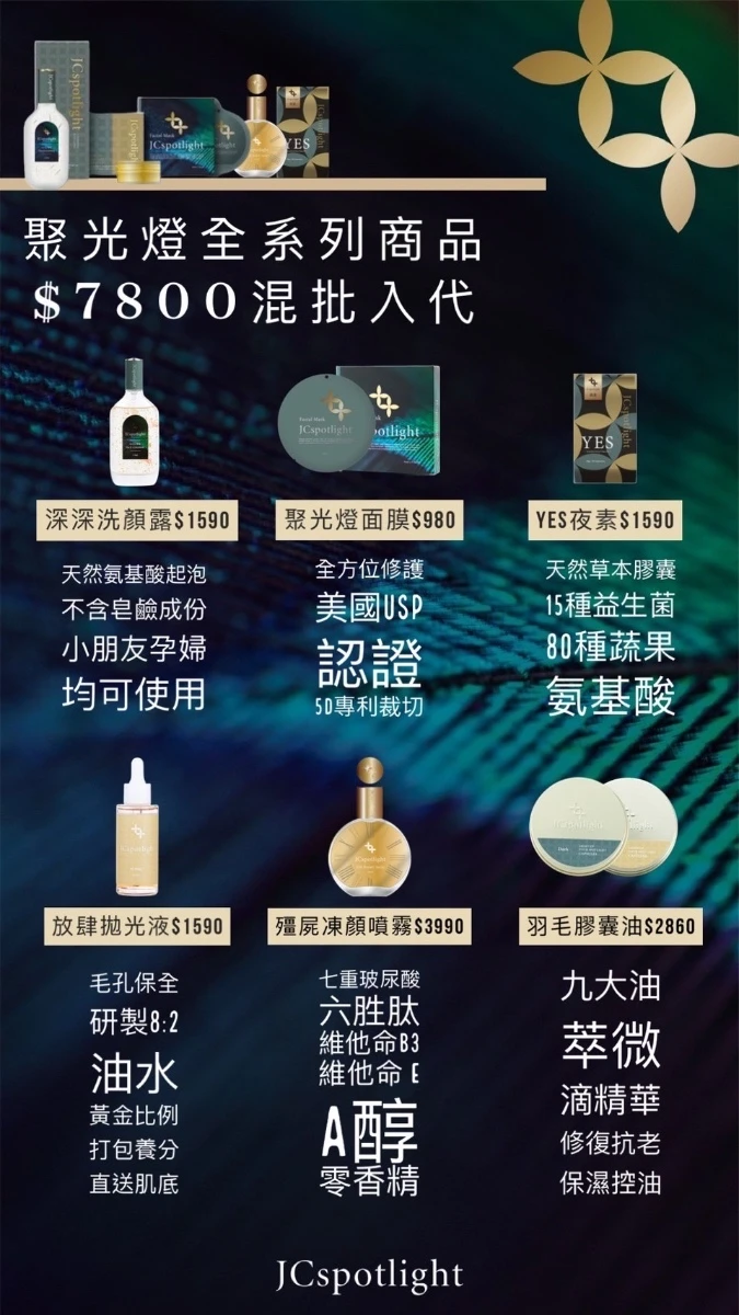 聚光燈代理組合