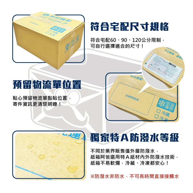 現貨低溫宅配紙箱S60