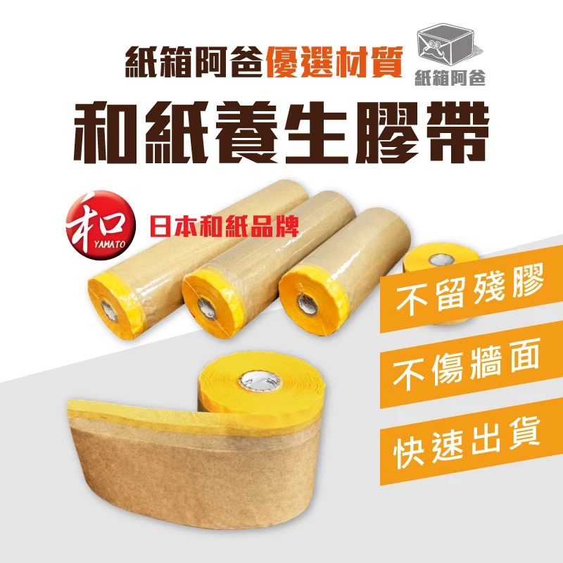 現貨和紙養生膠帶