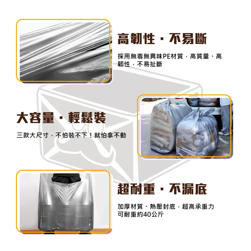 現貨搬家收納打包袋