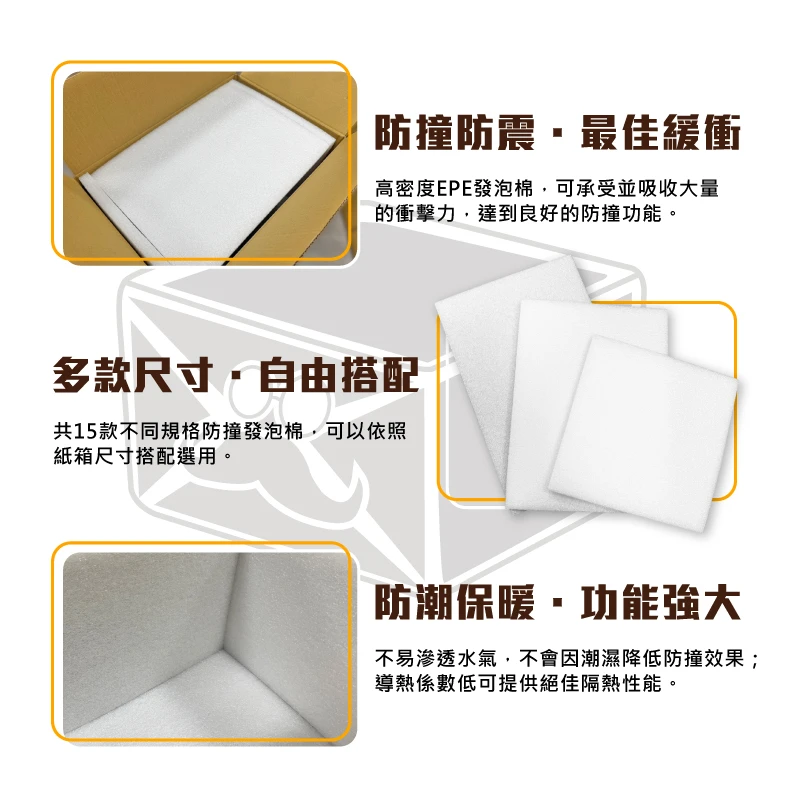 現貨EPE發泡棉 58x48cm