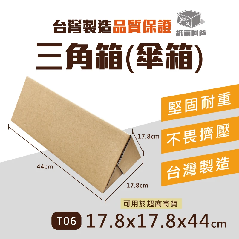 現貨三角箱T06