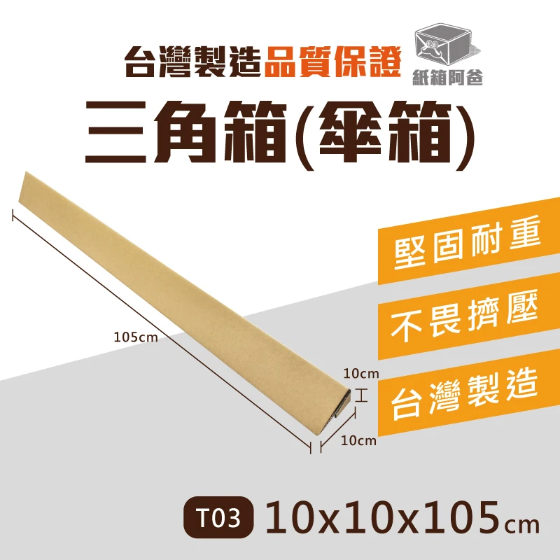 現貨三角箱T03