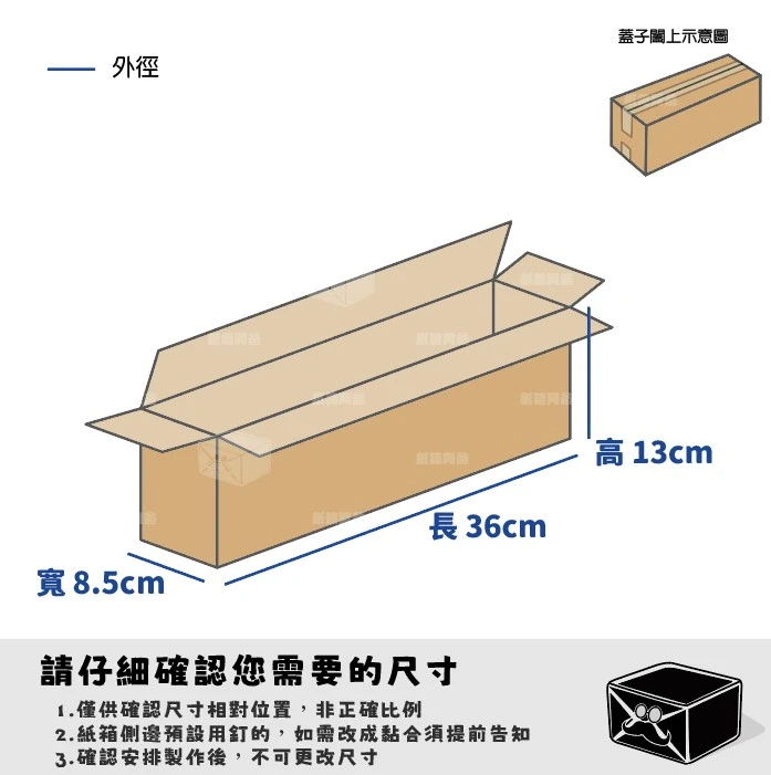 客製紙箱-張*