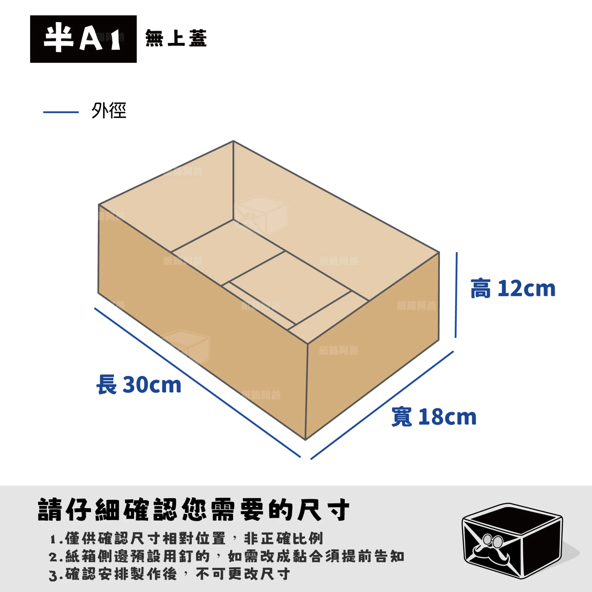 客製紙箱-Wan