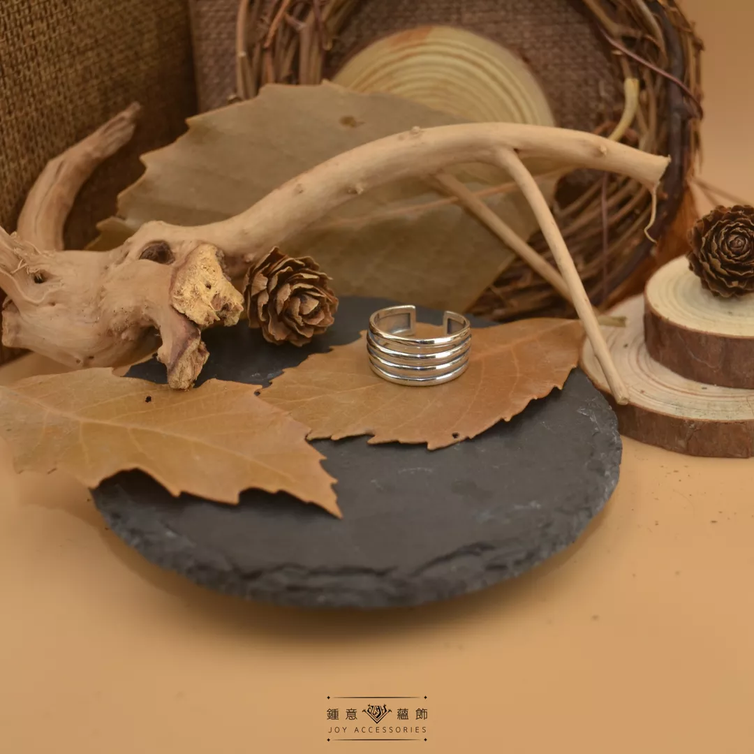 S925純銀．多環戒指 ╳ 活圍