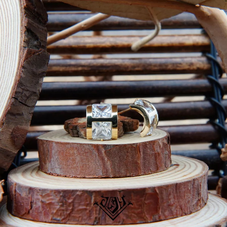 雪韻貼耳耳環 ╳ 風信子石