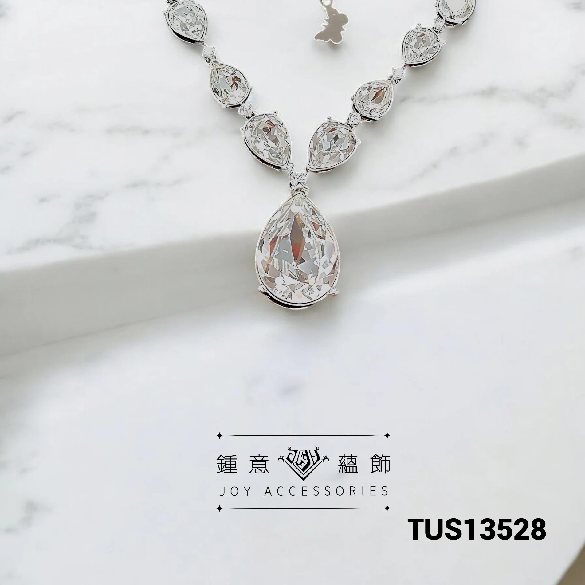 氣質典雅項鍊 ╳ 維也納頂級工藝水晶 ╳ TUS13528