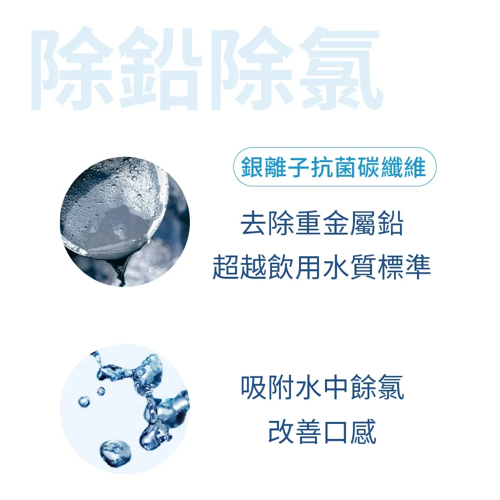 奈米抗菌除鉛淨水器