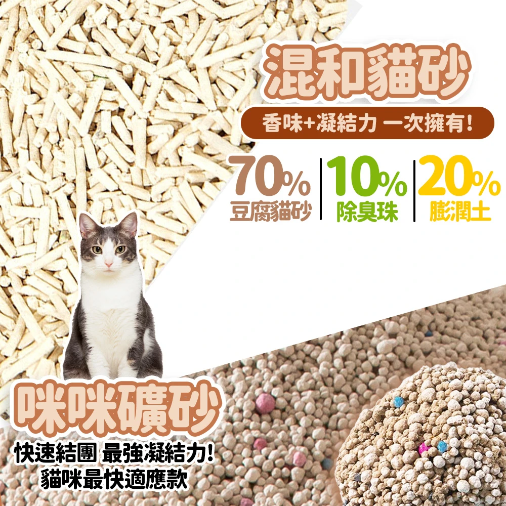 咪咪貓砂1.5mm細顆粒豆腐貓砂