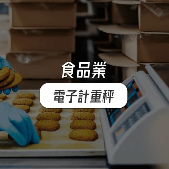 食品加工行業適用電子計重秤