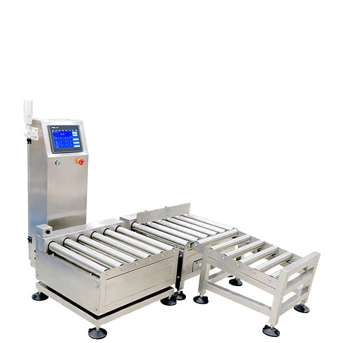 【動力滾筒檢重秤】不鏽鋼高精準度滾筒輸送秤 | 適用於工業包裝及分類自動檢重秤