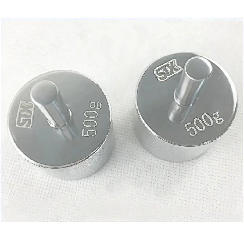 【預購】定製訂做砝碼套裝牛頓力值儀器英磅帶單雙鉤帶孔不銹鋼法碼kg
