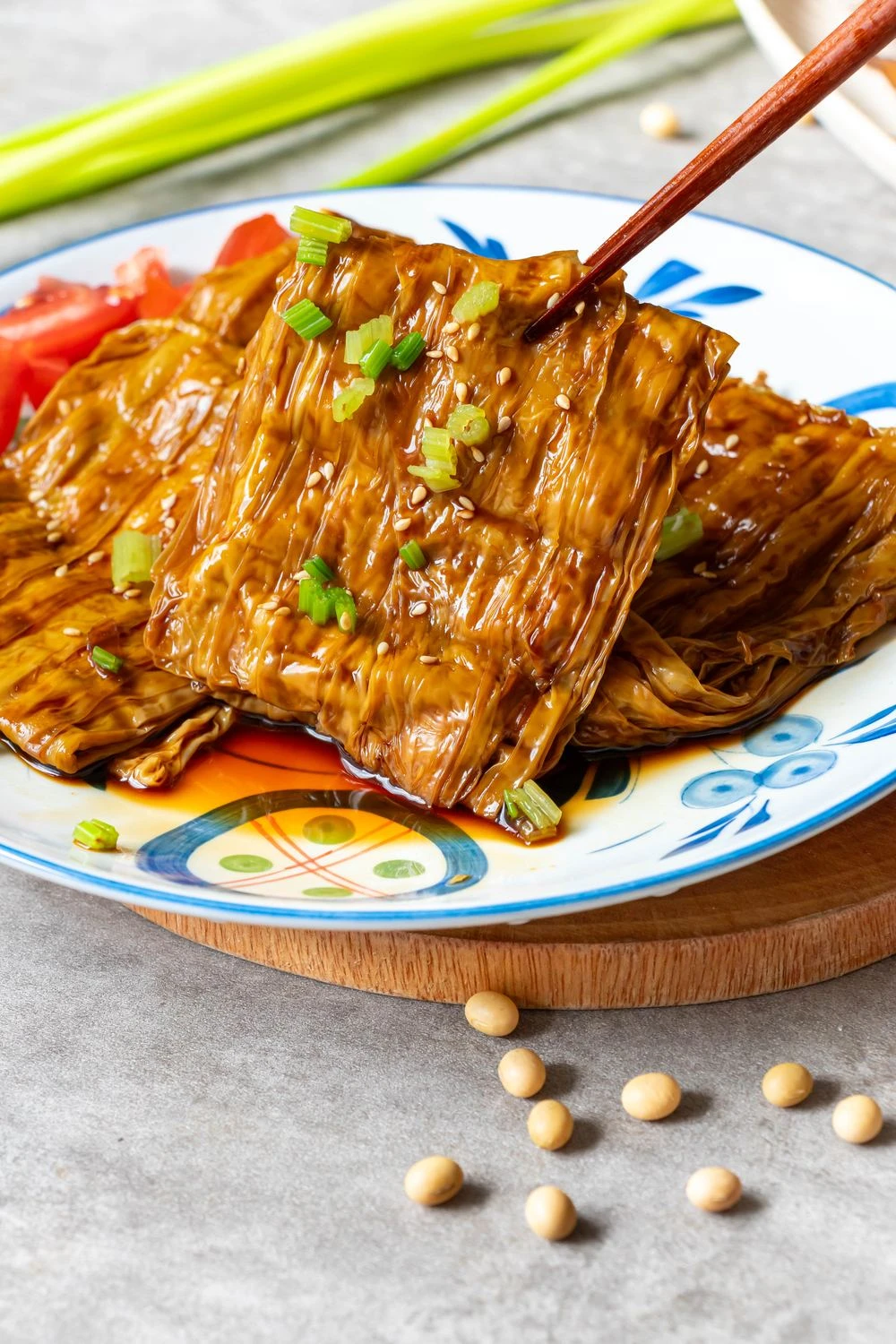生豆包料理示範 香煎紅燒酥炸豆包多種做法