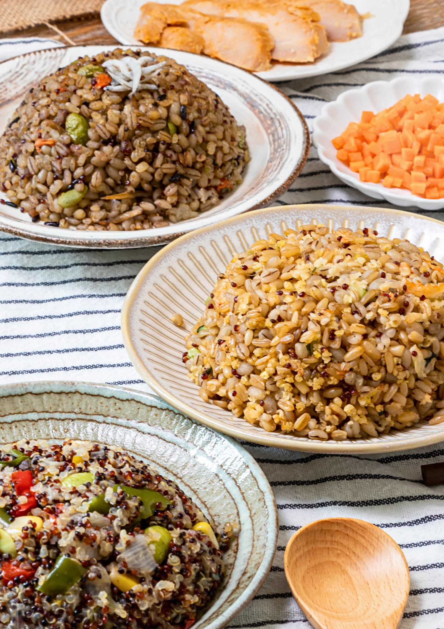 【免運好買】三款藜麥鮮穀飯210g/包X9