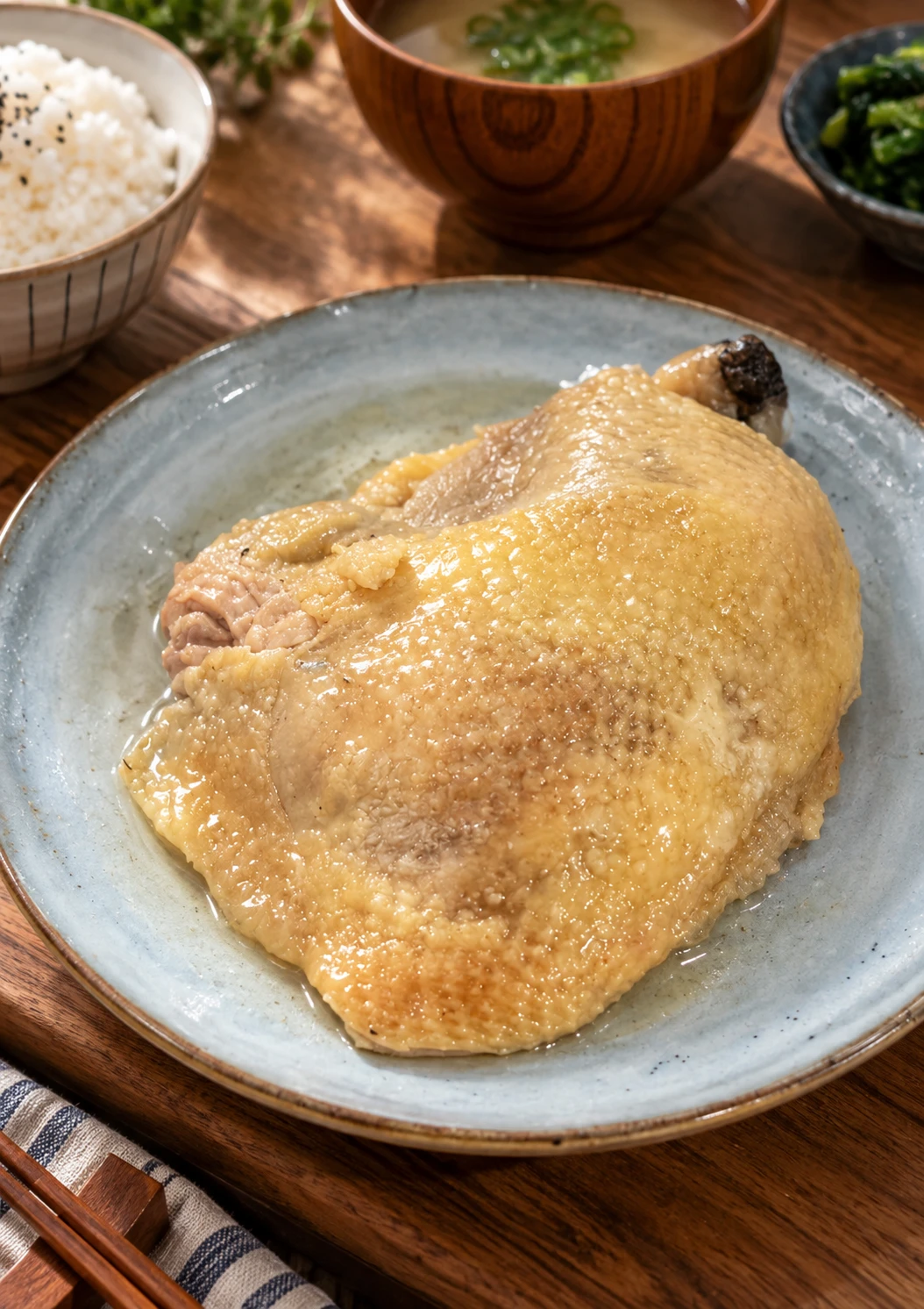 大成油雞腿 400g/包（土雞・去骨・拆袋即食）