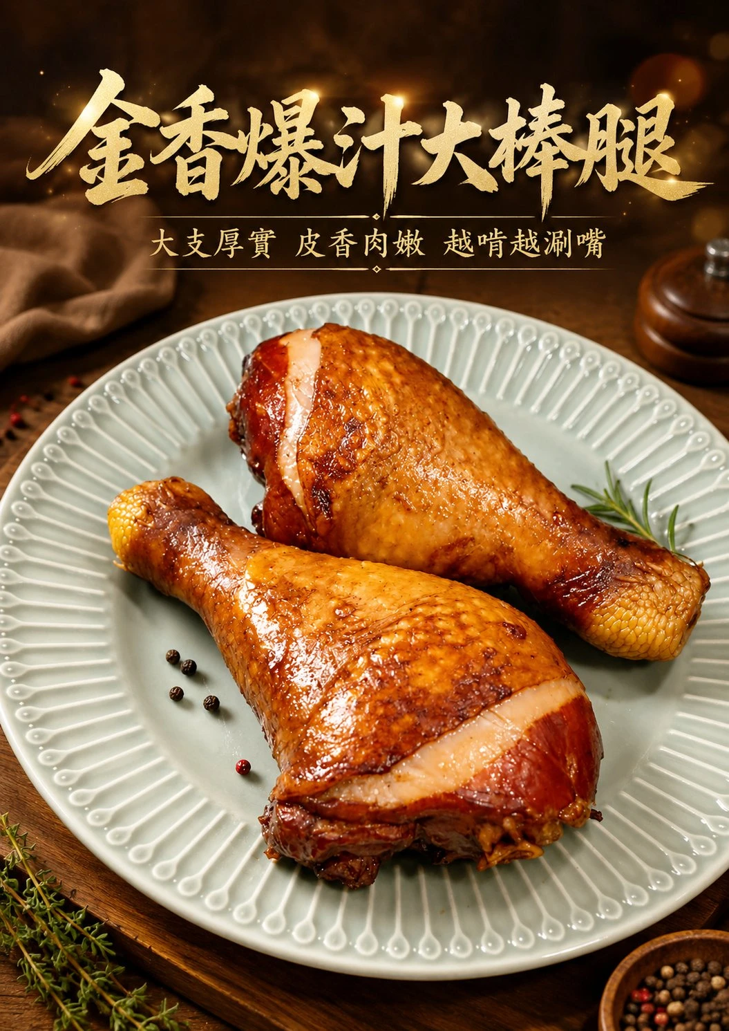 金香爆汁棒腿 400g/包，2支/包