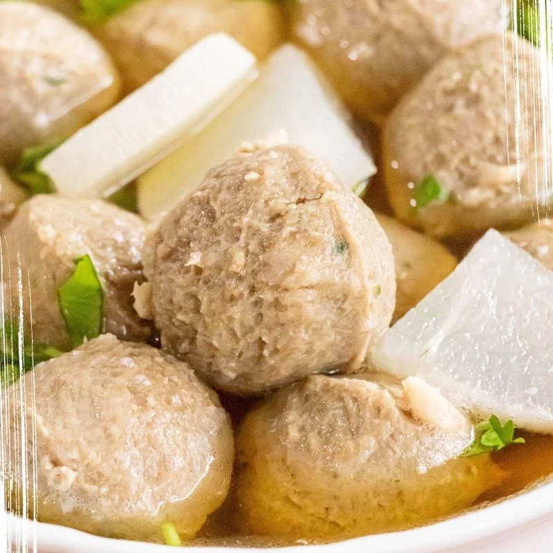 三聲買 潮汕手工牛肉丸 白蘿蔔清湯牛肉丸