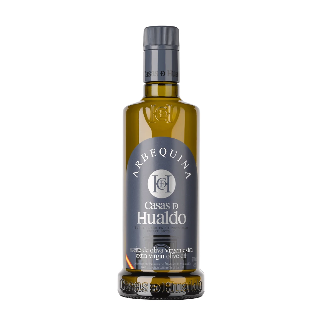 西班牙｜Casas de Hualdo卡薩斯花都｜ARBEQUINA 雅貝金娜頂級初榨橄欖油 500ml