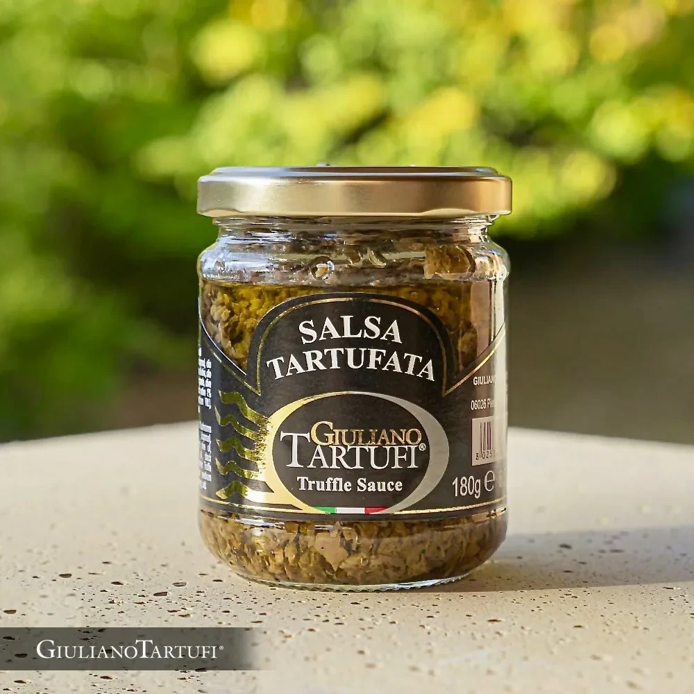 義大利｜Giuliano Tartufi｜Giuliano黑松露醬15% 180g