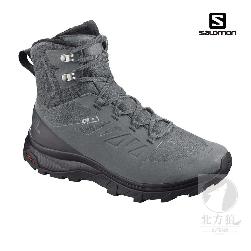 Salomon 女鞋 OUTblast TS 中筒雪靴防水保暖戶外鞋 409224 出清品不退不換無保固 3折優惠