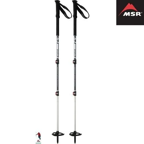 MSR 美國 DynaLock Explore 快拆杖 登山杖 一對 [北方狼] 10238