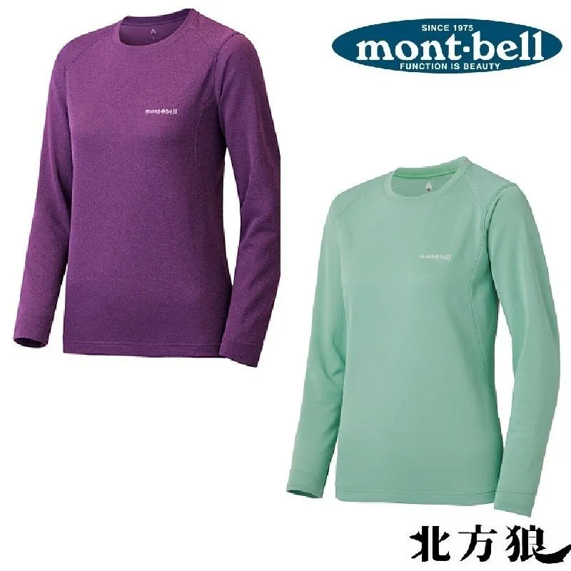 mont-bell 女上衣 Wickron ZEO 長袖排汗T [北方狼] 1104939