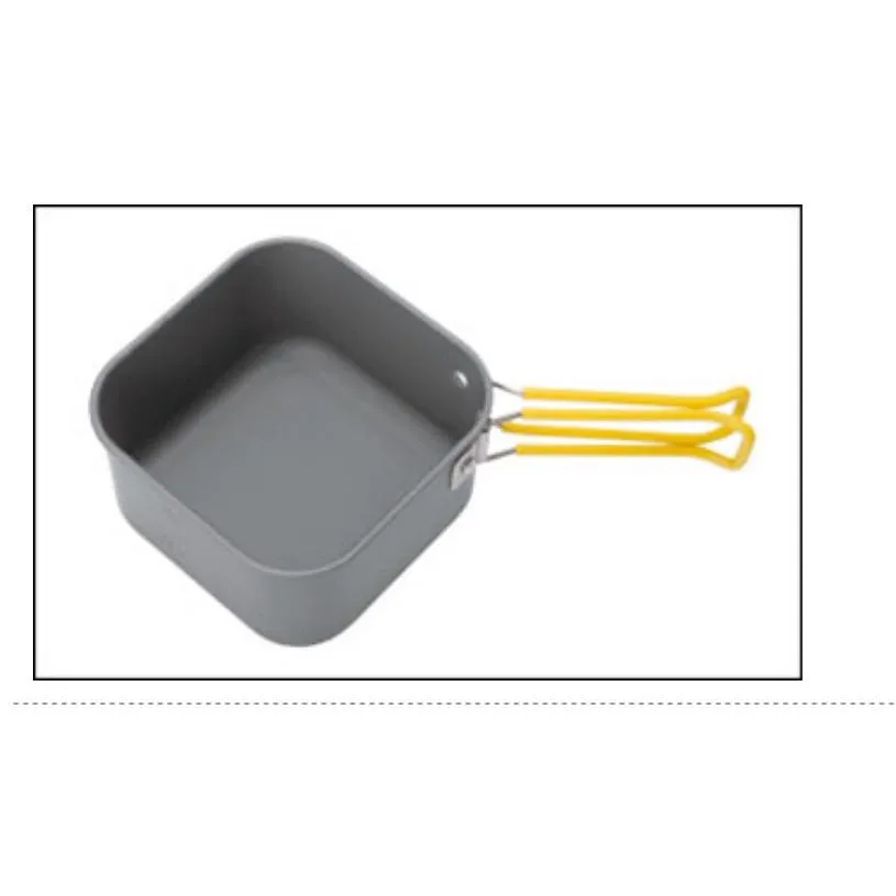 mont-bell 日本方型鍋具 800ML [北方狼] 1124598