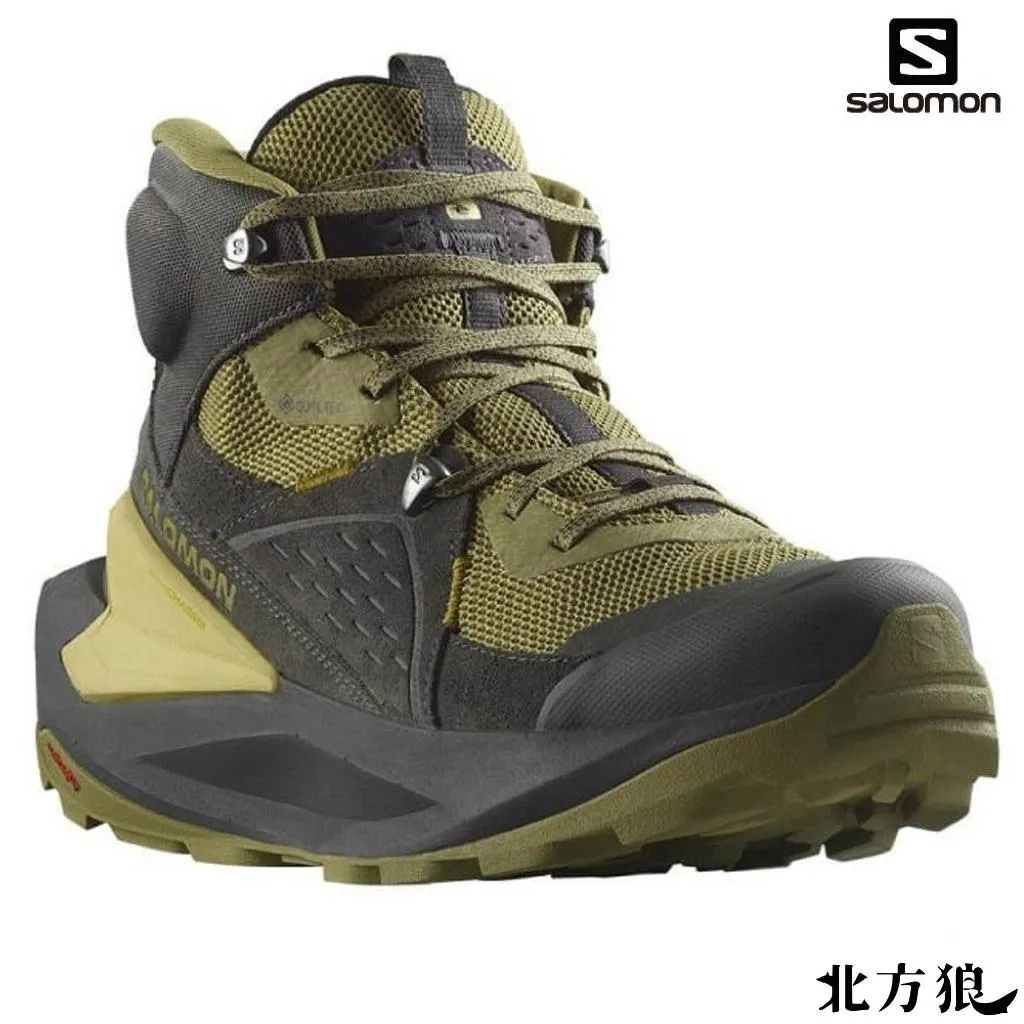 Salomon 男 ELIXIR GTX 中筒登山鞋 輕量穩定 一般楦頭 [北方狼]472905  6折優惠