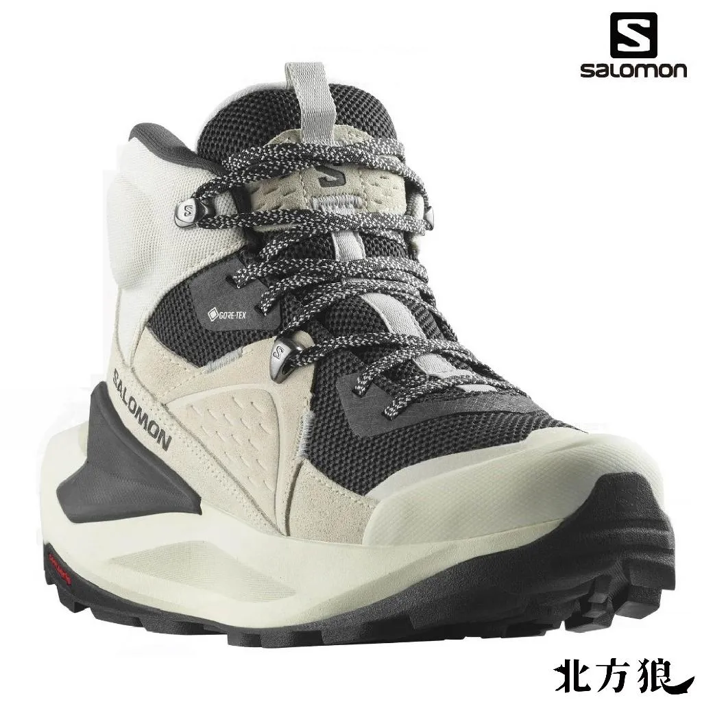 Salomon 女 ELIXIR GTX 中筒登山鞋 輕量穩定 一般楦頭 [北方狼]472970 6折優惠