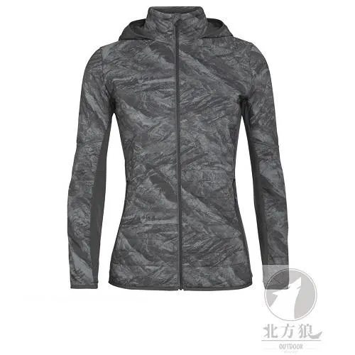 icebreaker 女外套 Headwaters 防潑水抗風刷毛連帽外套 105227 7折優惠
