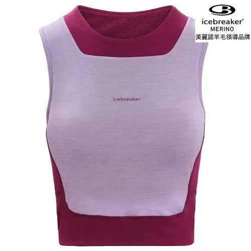 icebreaker 女 ZoneKnit Cool-Lite GT150網眼短版運動背心附內襯 0A56FC 7折優惠