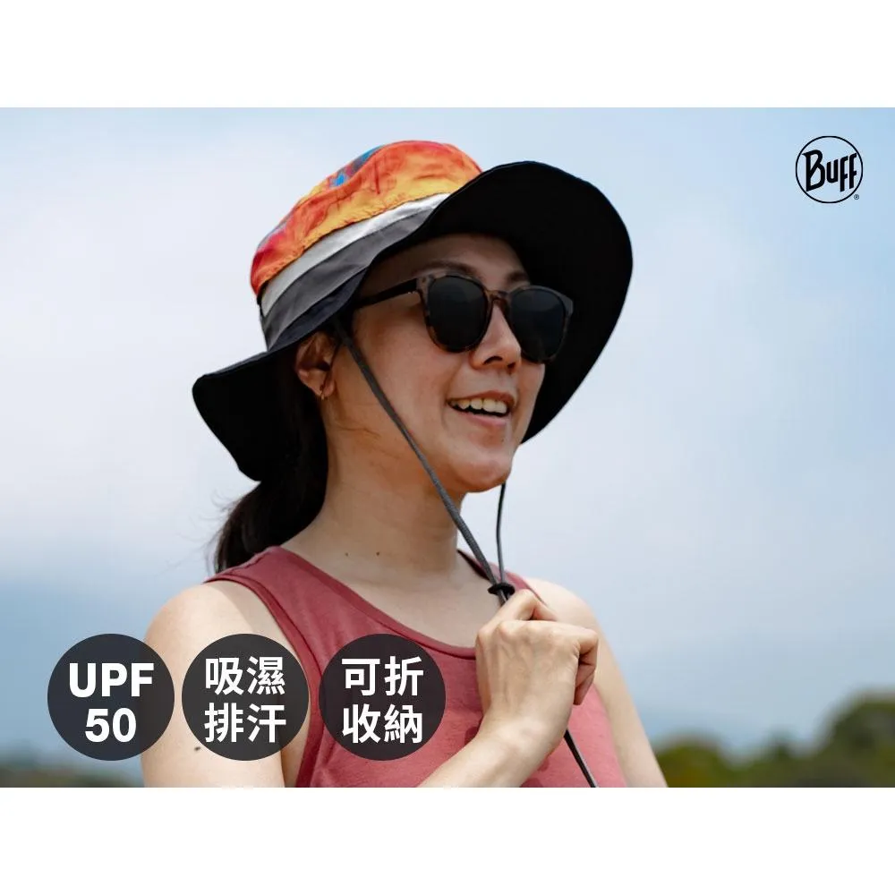 BUFF 西班牙  國家地理頻道聯名款 防曬圓盤帽 可收納圓盤帽 [北方狼] 128591-7折優惠