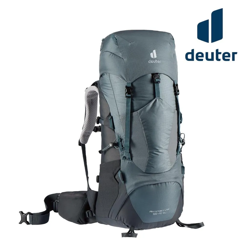 Deuter 德國 女 AIRCONTACT LITE 拔熱式透氣窄肩款背包 35+10SL [北方狼] 3340221