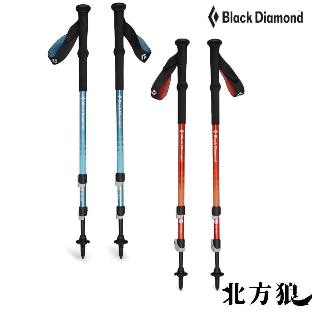 Black Diamond TRAIL BACK TREK POLES S24 快扣登山杖 一對[北方狼] 112552