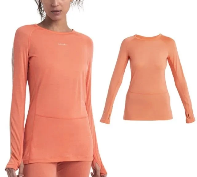 icebreaker 女長袖 ZoneKnit Cool-Lite BF150 網眼透氣圓領長袖上衣 0A56H4