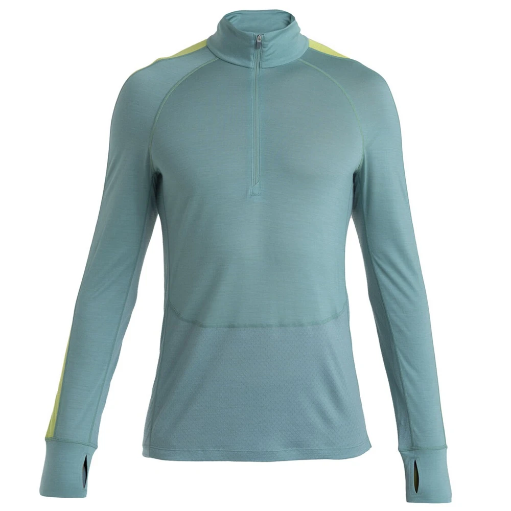 icebreaker 男長袖 ZoneKnit 半開襟長袖上衣125 0A56VX