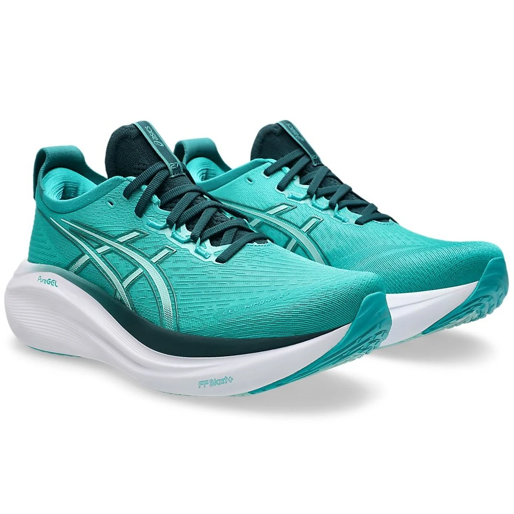 asics 亞瑟士 男鞋 GEL-NIMBUS 27 緩衝型 慢跑鞋 1011B958 7折優惠