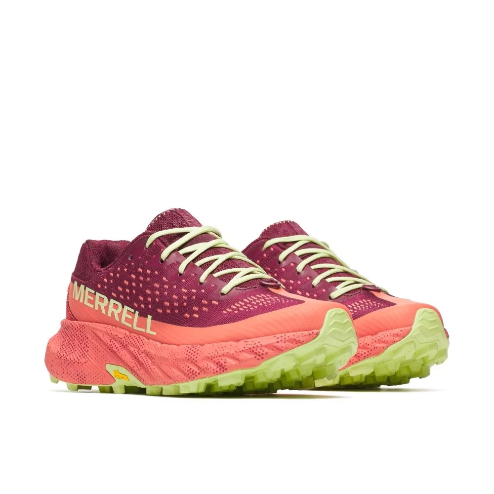 MERRELL 女鞋 AGILITY PEAK 5 3D 越野跑鞋 健行鞋 MegaGrip 緩震 透氣款 068668 6折優惠